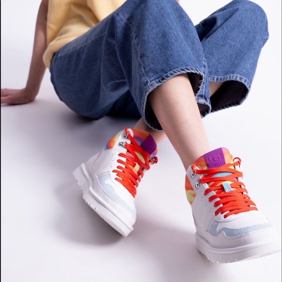 🌿UGG🌿 PRIDE HIGHLAND HI CALI COLLAGE SHOES - Picture 2 of 16